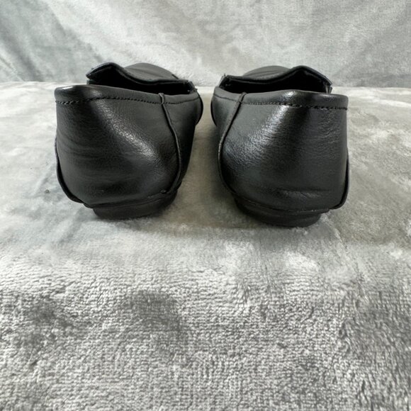 Style & Co womens size 6M leather black slip on loafers - Picture 16 of 16